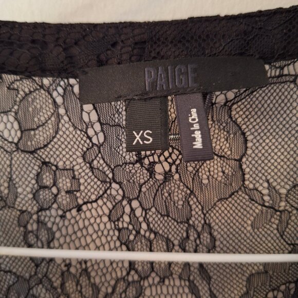 Paige Saldana lace blouse size XS - Picture 3 of 6
